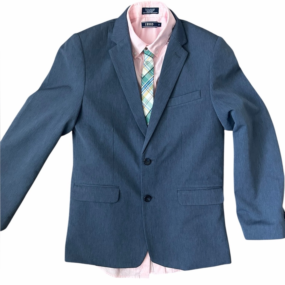 Van Heusen Flex Boys’ Blue Performance Suit Jacket (only) 16